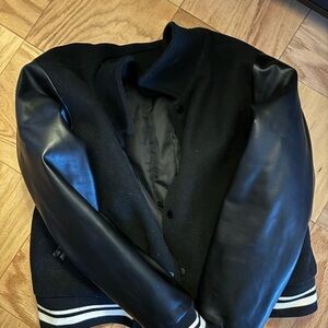 Mono B Black Bomber Jacket